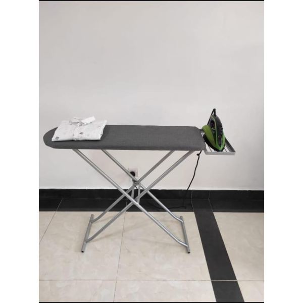 Metallic ironing board