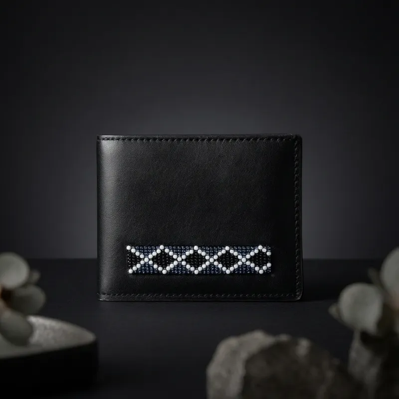 Men's Beaded Wallets