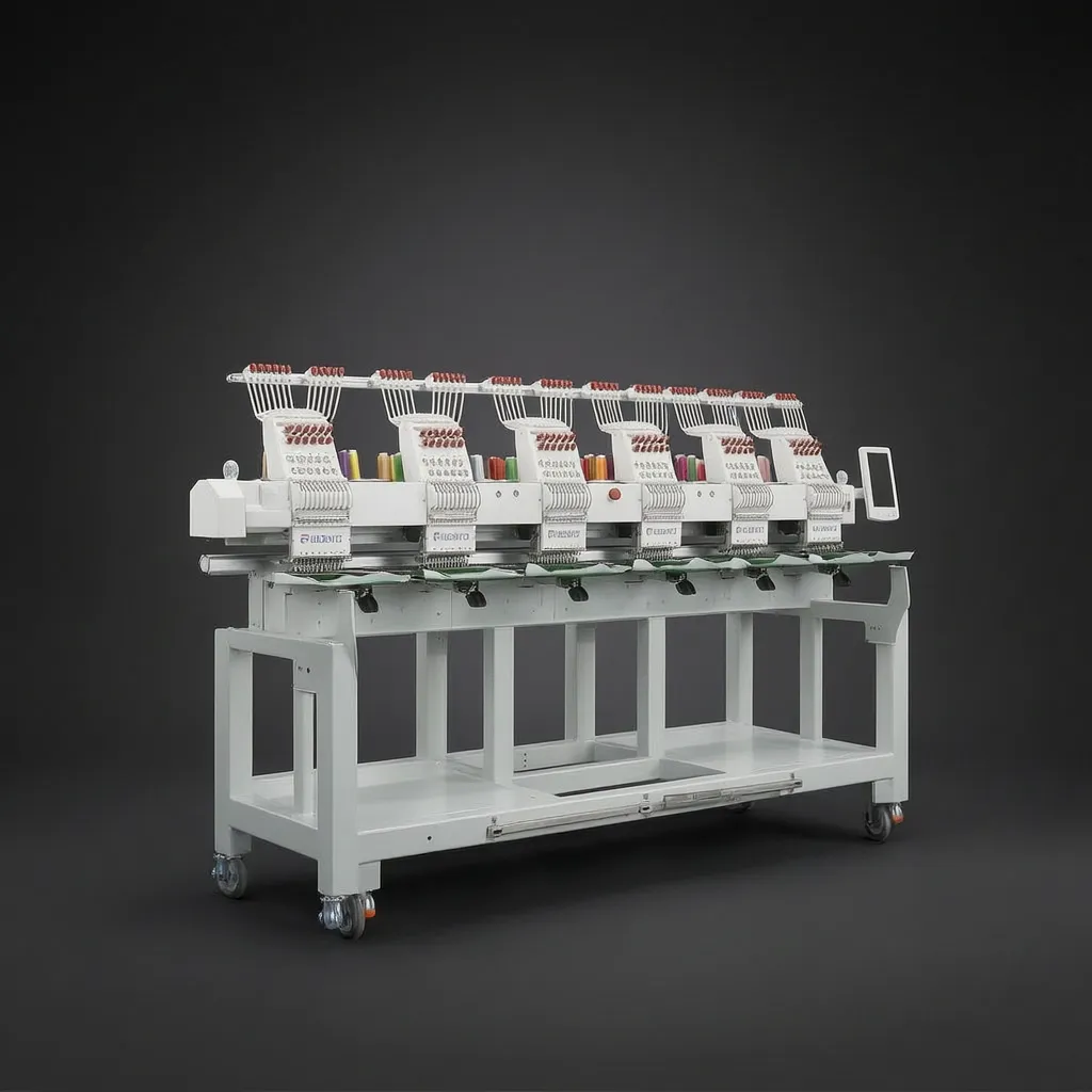 Wonyo 6 Head Computerized Embroidery Machine