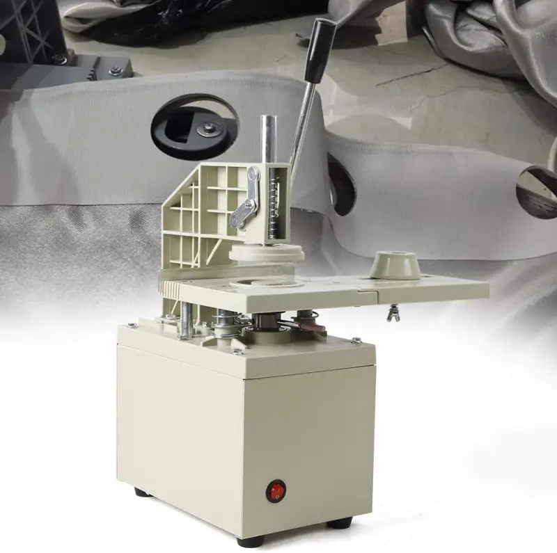 Curtain holing machine