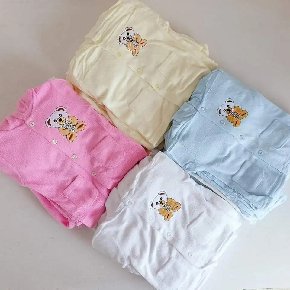 8 piece fleece receiving set