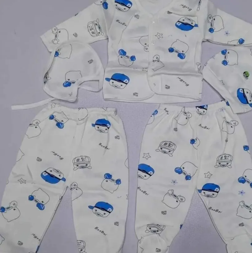 5 piece cotton receiving set